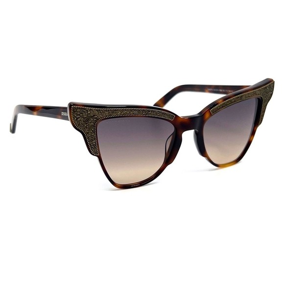 NEW!!! DSQUARED2 Dakota Sunglasses DQ0314 52B Authentic - Picture 3 of 12